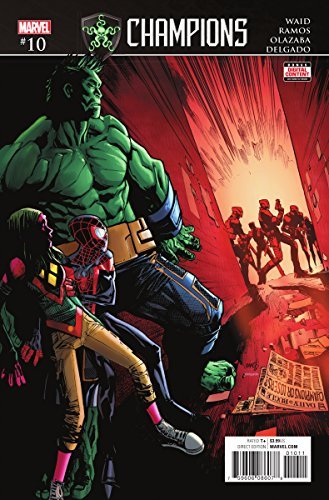 CHAMPIONS MARK WAID AND HUMBERTO RAMOS MARVEL NM 1st PRINT