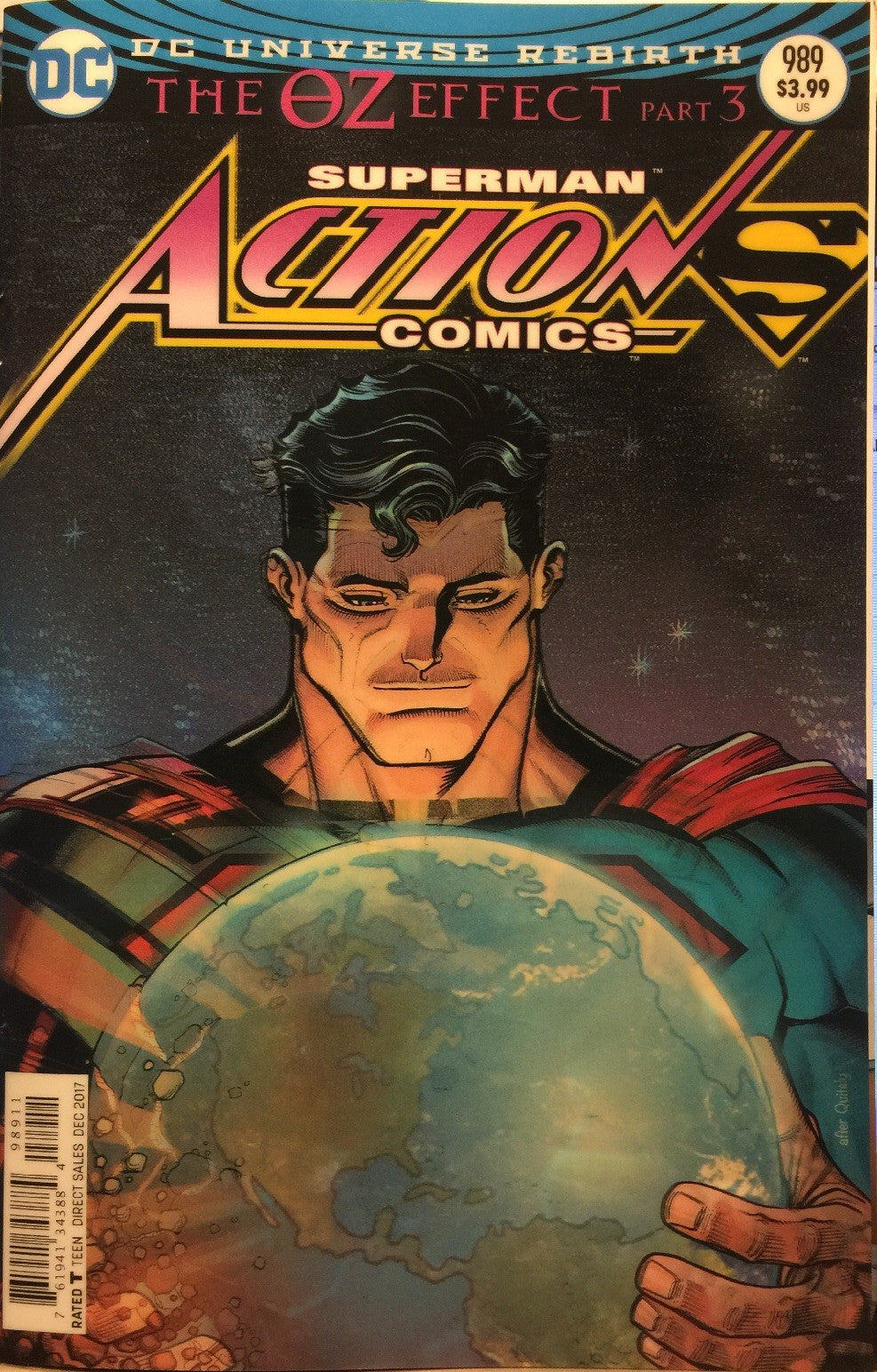 ACTION COMICS #989 LENTICULAR EDITION (OZ EFFECT) PART 3
