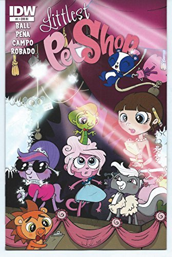LITTLEST PET SHOP #1 1-IN-10 KATIE COOK VARIANT COVER BALL ANDERSO NM 1ST PRINT