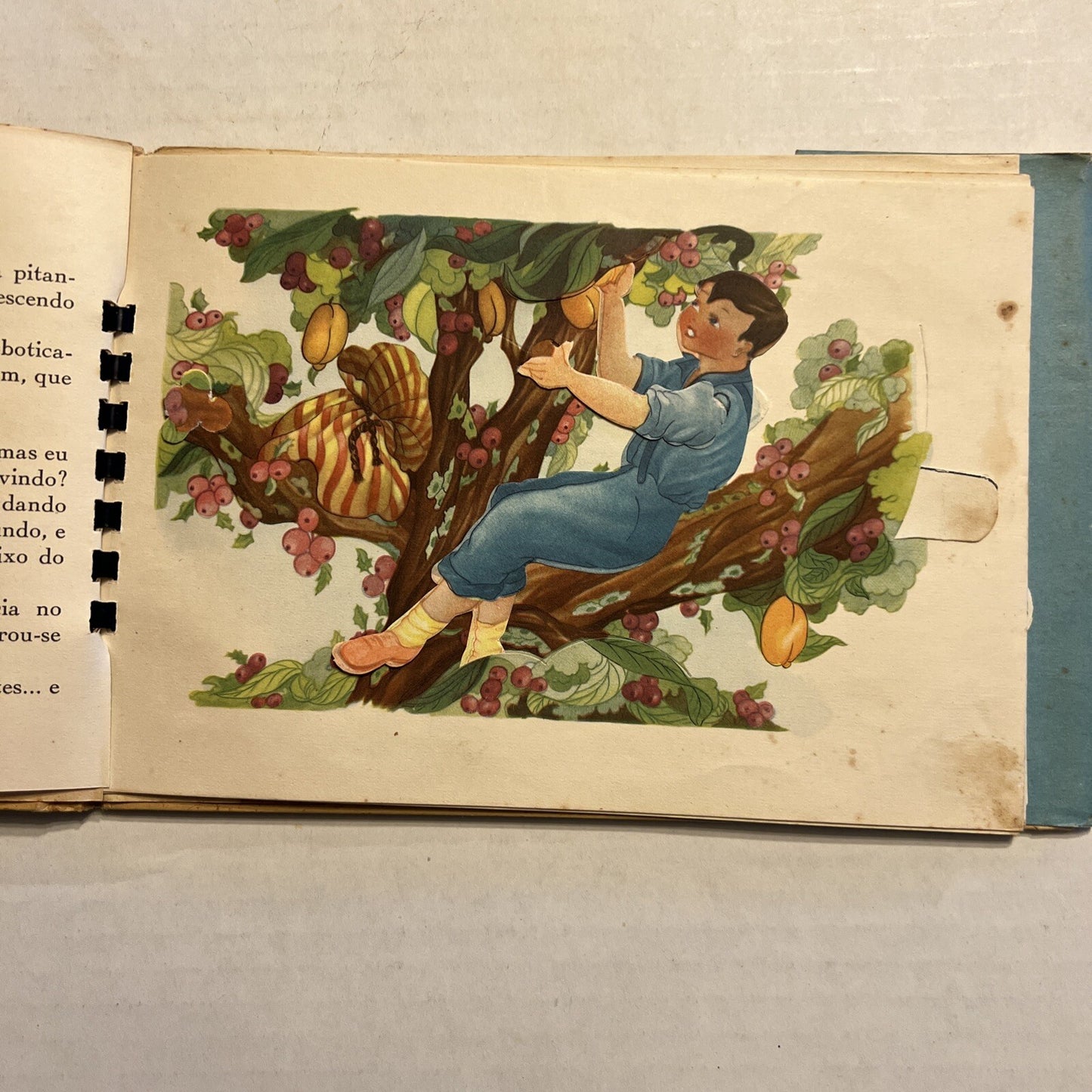 A LAMPREIA MONTEIRO LOBATO 1947 BRAZIL PORTUGUESE MOVING CHILDRENS BOOK RARE