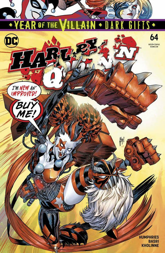 HARLEY QUINN #64 YOTV DARK GIFTS MAIN COVER DC NM 1ST PRINT 2019