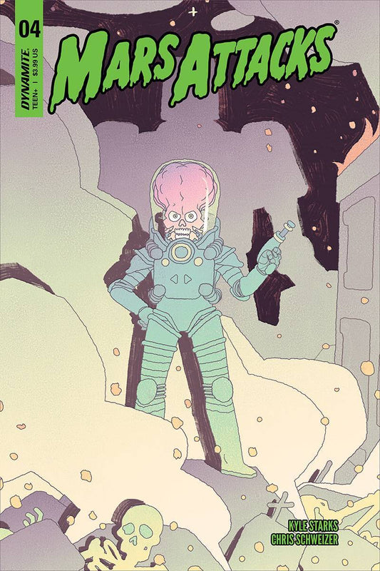 MARS ATTACKS #4 COVER A SMART DYNAMITE NM 1ST PRINT 2019