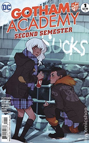 GOTHAM ACADEMY SECOND SEMESTER #1 A BRENDAN FLETCHER NM 1ST PRINT