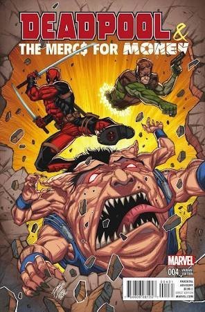 DEADPOOL MERCS FOR MONEY #4 LIM VARIANT NM 1ST PRINT