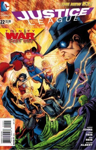 JUSTICE LEAGUE #22 BRETT BOOTH VARIANT' G.JOHNS NM 1ST PRINT