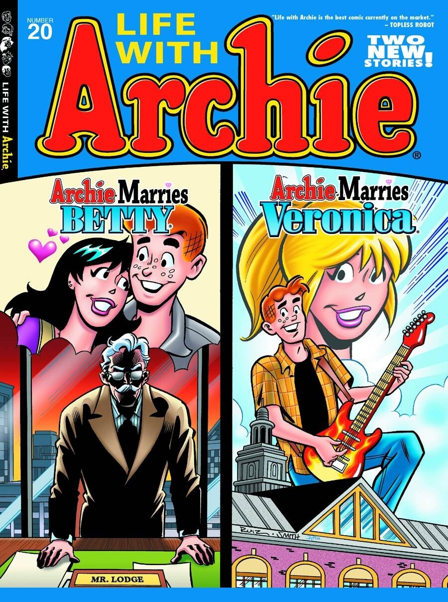 LIFE WITH ARCHIE #20 ARCHIE MARRIES BETTY AND VERONICA 2012 VFN