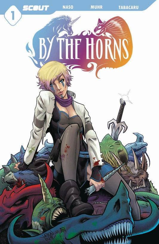BY THE HORNS #1 SCOUT COMICS 1ST PRINT NM 2021