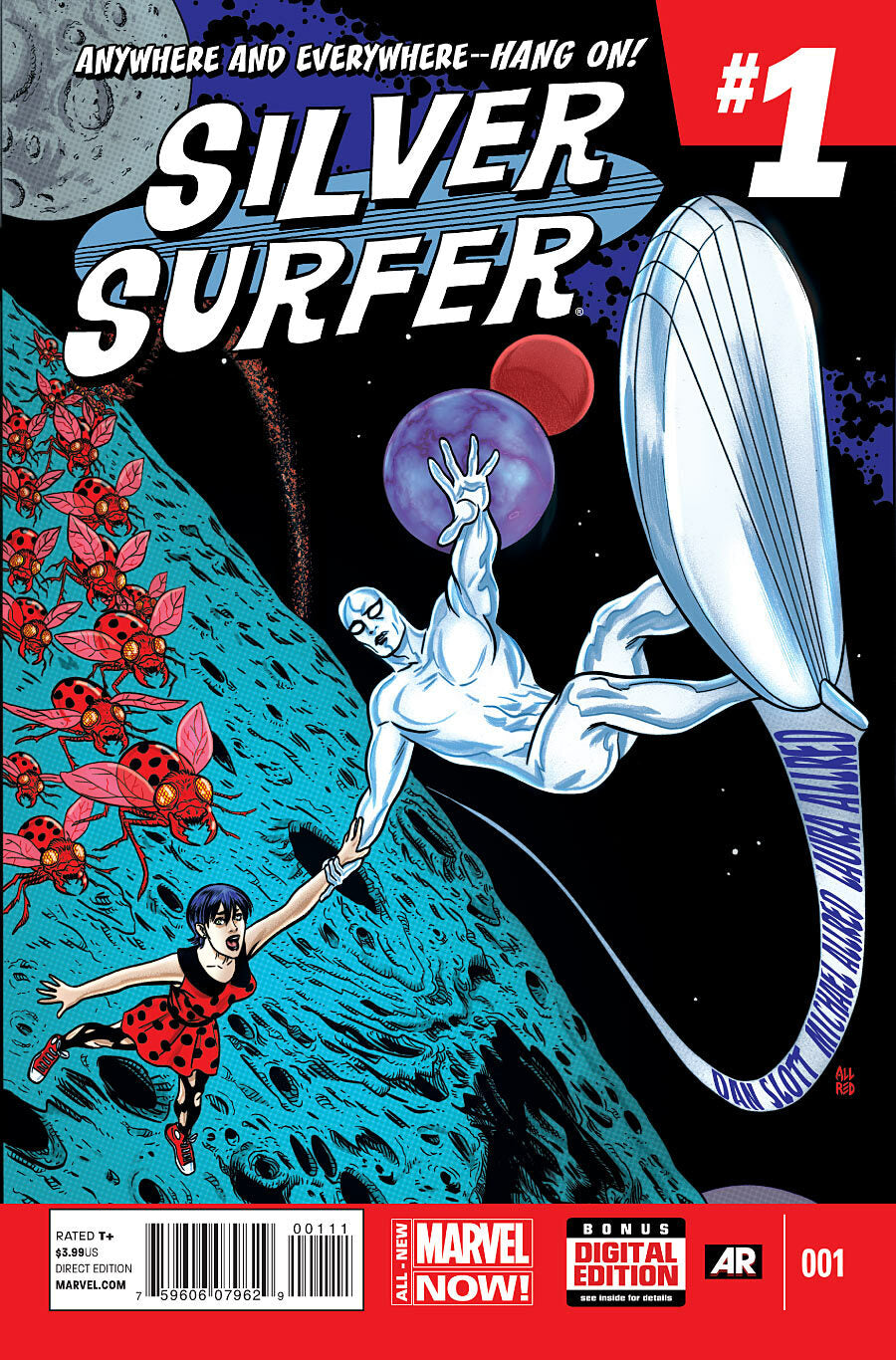 SILVER SURFER #1 MARVEL NOW DAN SLOTT MICHAEL ALLRED #1 NM 1ST PRINT 2014