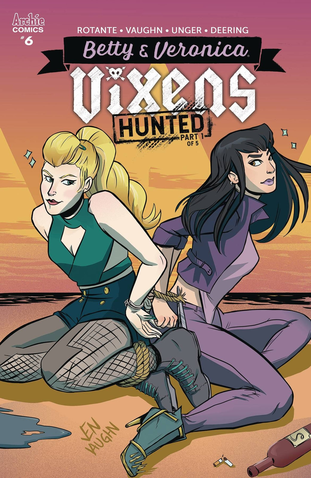 BETTY AND VERONICA VIXENS #6 COVER A VAUGHN ARCHIE NM FIRST PRINT 2018