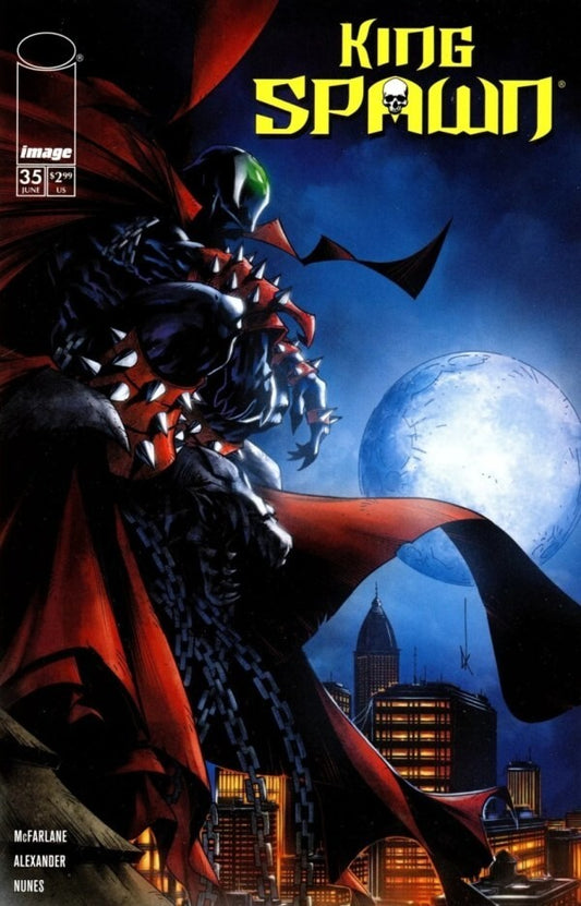 KING SPAWN #35 MAIN COVER NM 1ST PRINT IMAGE COMICS 2024