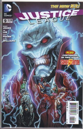 JUSTICE LEAGUE #9 ALTERNATE RETAILER VARIANT JOHNS NM 1ST PRINT
