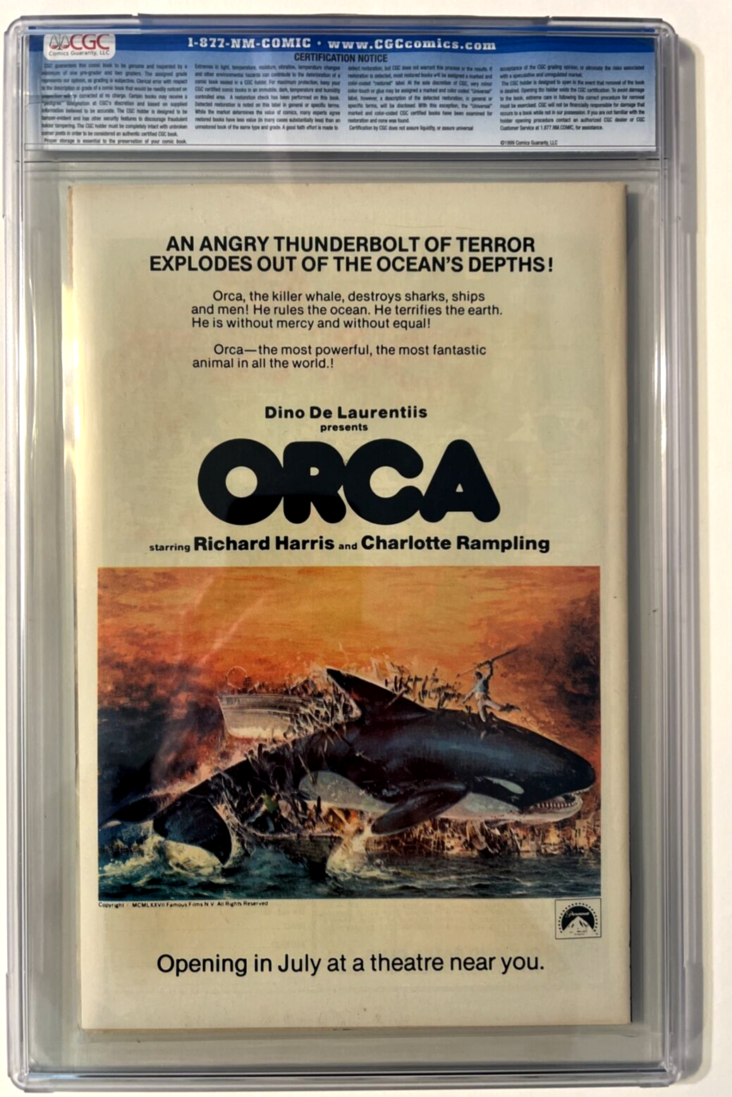 IRON FIST #15 CGC 8.0 MARVEL COMICS 1977 BYRNE X-MEN COVER AND STORY