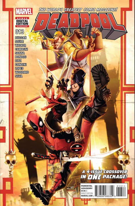 Deadpool #13 2016 Marvel Comics 96 PAGES GIANT-SIZE ISSUE!! NM-