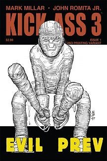 KICK-ASS 3 (ISSUE #1 -SECOND PRINT VARIANT) MARK MILLAR JOHN ROMIT NM 2ND PRINT