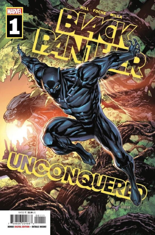 BLACK PANTHER UNCONQUERED #1 SPECIAL MAIN COVER 2022 MARVEL NM 1st PRINT