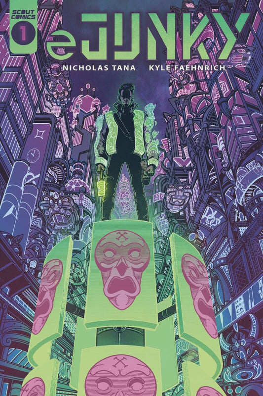 E JUNKY #1 ROBERTSON CVR SCOUT COMICS TANA FAEHNRICH NONSTOP 2023 VF/NM