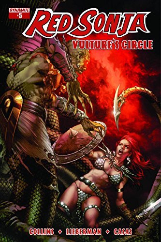 RED SONJA VULTURES CIRCLE #5 CVR A ANACLETO MAIN  NM 1ST PRINT
