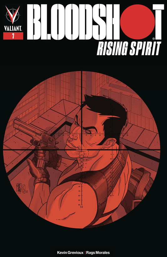 BLOODSHOT RISING SPIRIT #7 COVER B JOTHIKUMAR VALIANT NM 1ST PRINT 2019