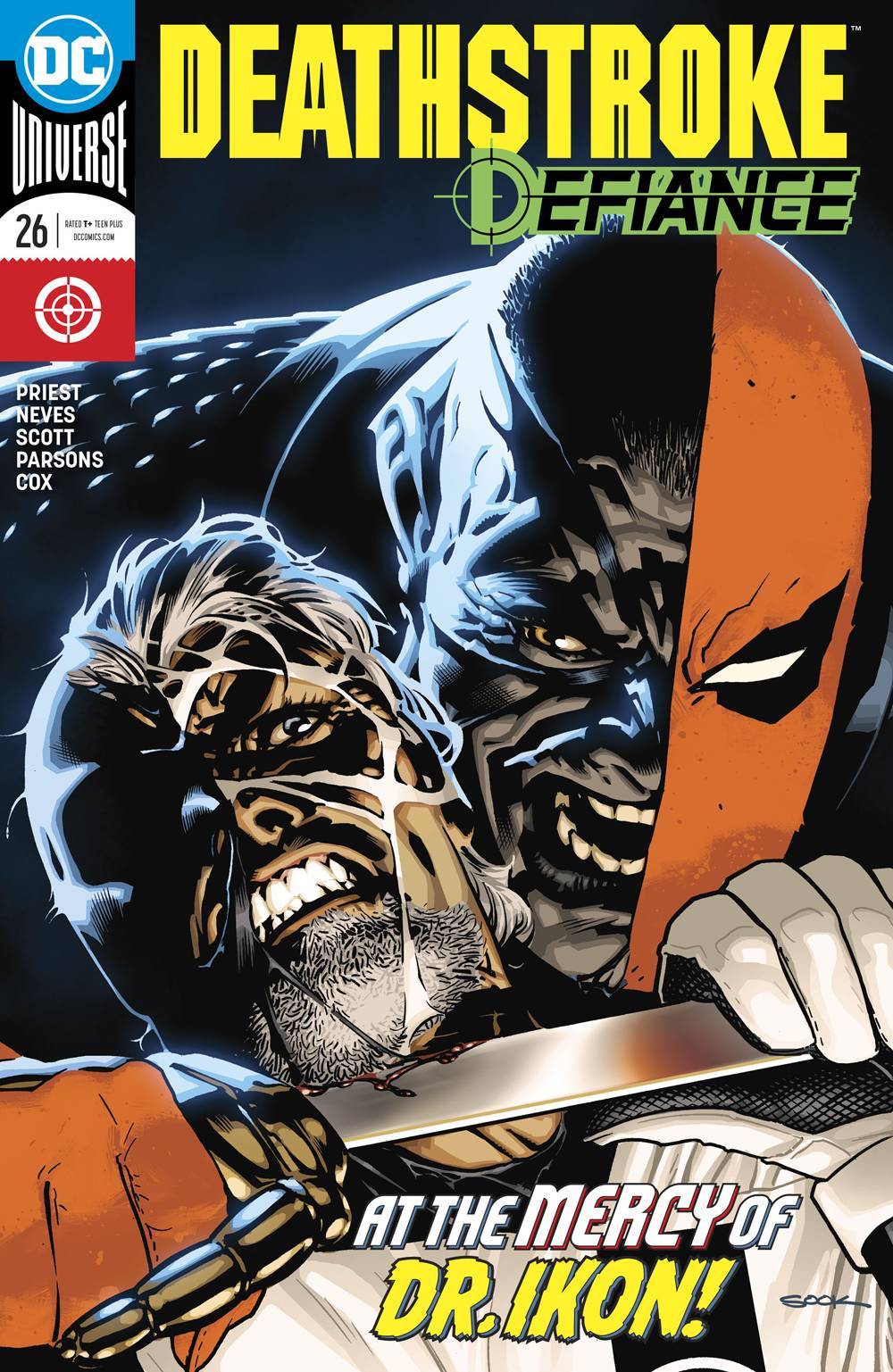 DEATHSTROKE #26 DEFIANCE NM 1ST PRINT DC 2018