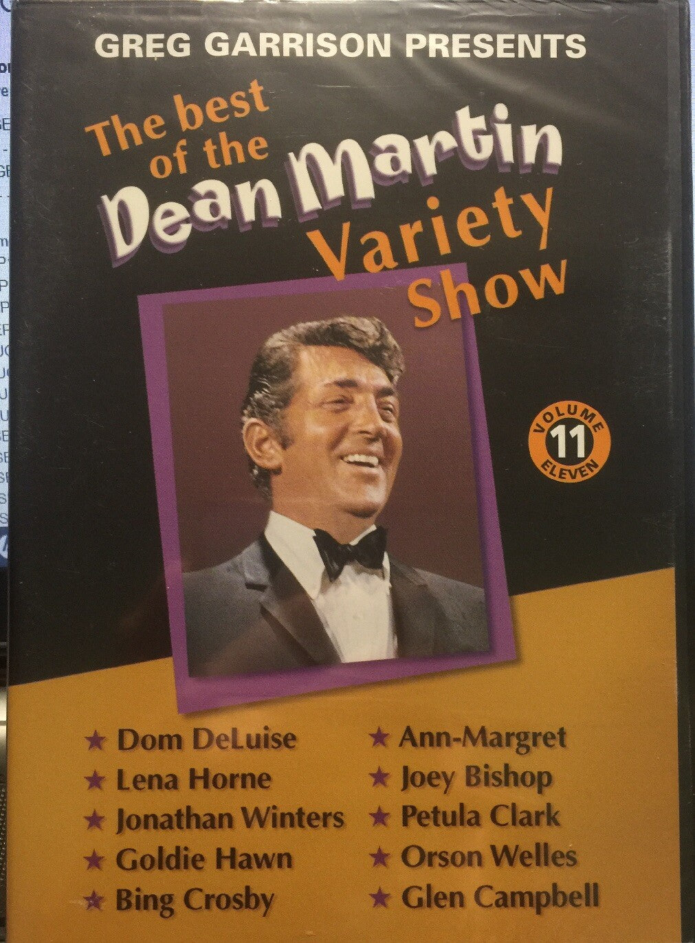 DEAN MARTIN VARIETY SHOW DVD VOLUME 11 NEW SEALED IN ORIGINAL SHRINK-WRAP!