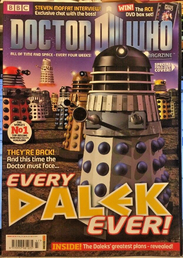 DOCTOR WHO MAGAZINE #447 BRITISH IMPORT