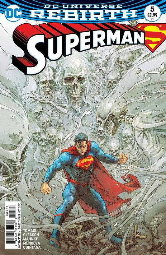 SUPERMAN #5 1ST PRINT DC 2016 NM VARIANT COVER REBIRTH