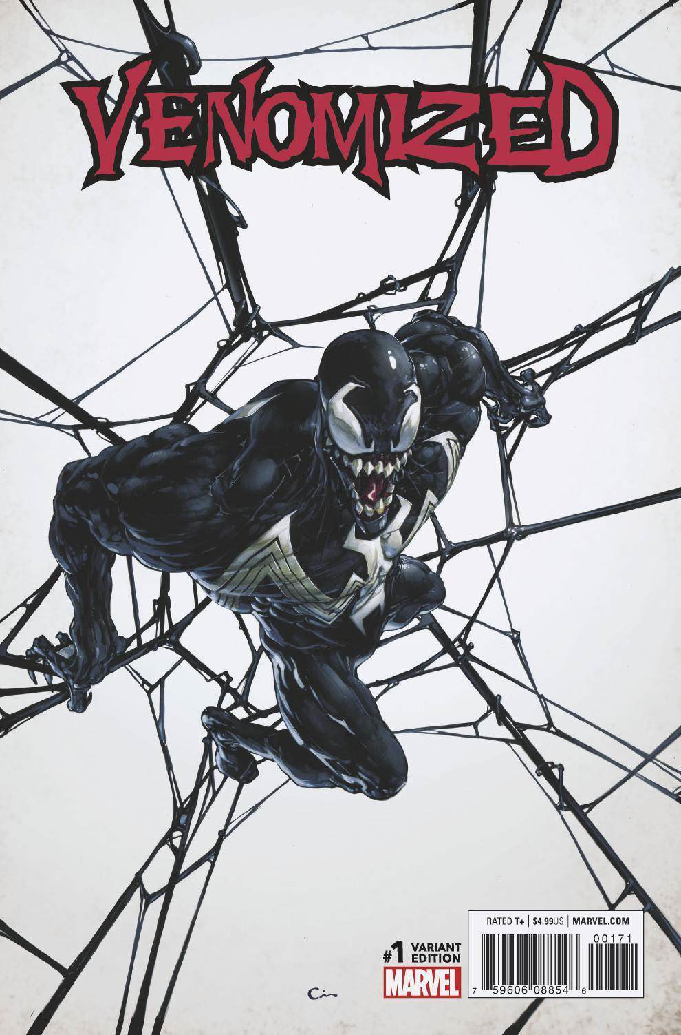 VENOMIZED #1 OF 5 CRAIN PROMO VARIANT MARVEL NM