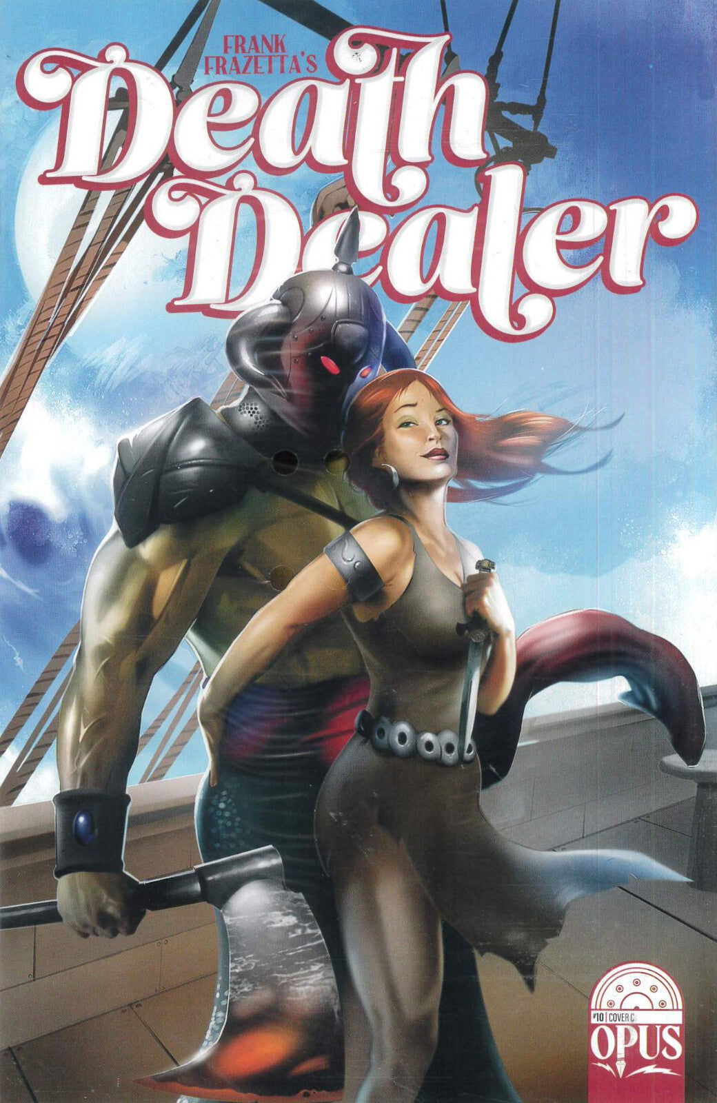 DEATH DEALER #10 1:5 CALERO VARIANT FRAZETTA OPUS COMICS 2023