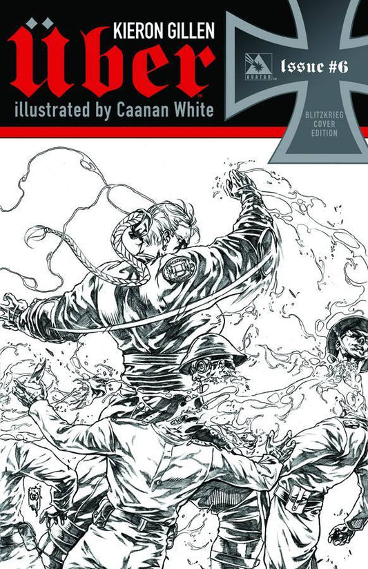 UBER #6 BLITZKRIEG LIMITED EDITION RETAILER INCENTIVE COVER AVATAR 2013