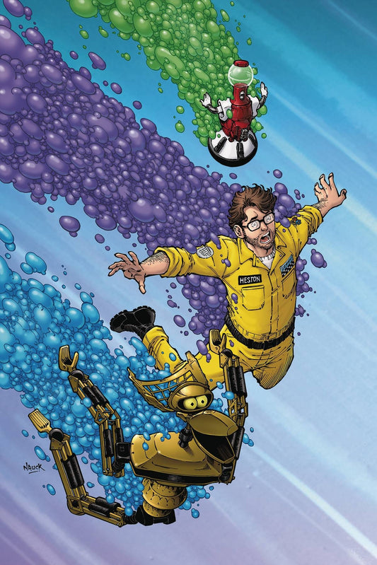 MYSTERY SCIENCE THEATER 3000 #2 COVER A NAUCK DARK HORSE NM FIRST PRINT 2018