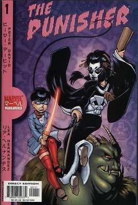 MARVEL MANGAVERSE PUNISHER VOLUME 1 ISSUE 1 MARCH 2002 BY PETER DA NM 1ST PRINT