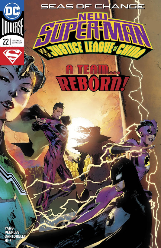 NEW SUPER MAN & THE JUSTICE LEAGUE OF CHINA #22 MAIN COVER DC NM