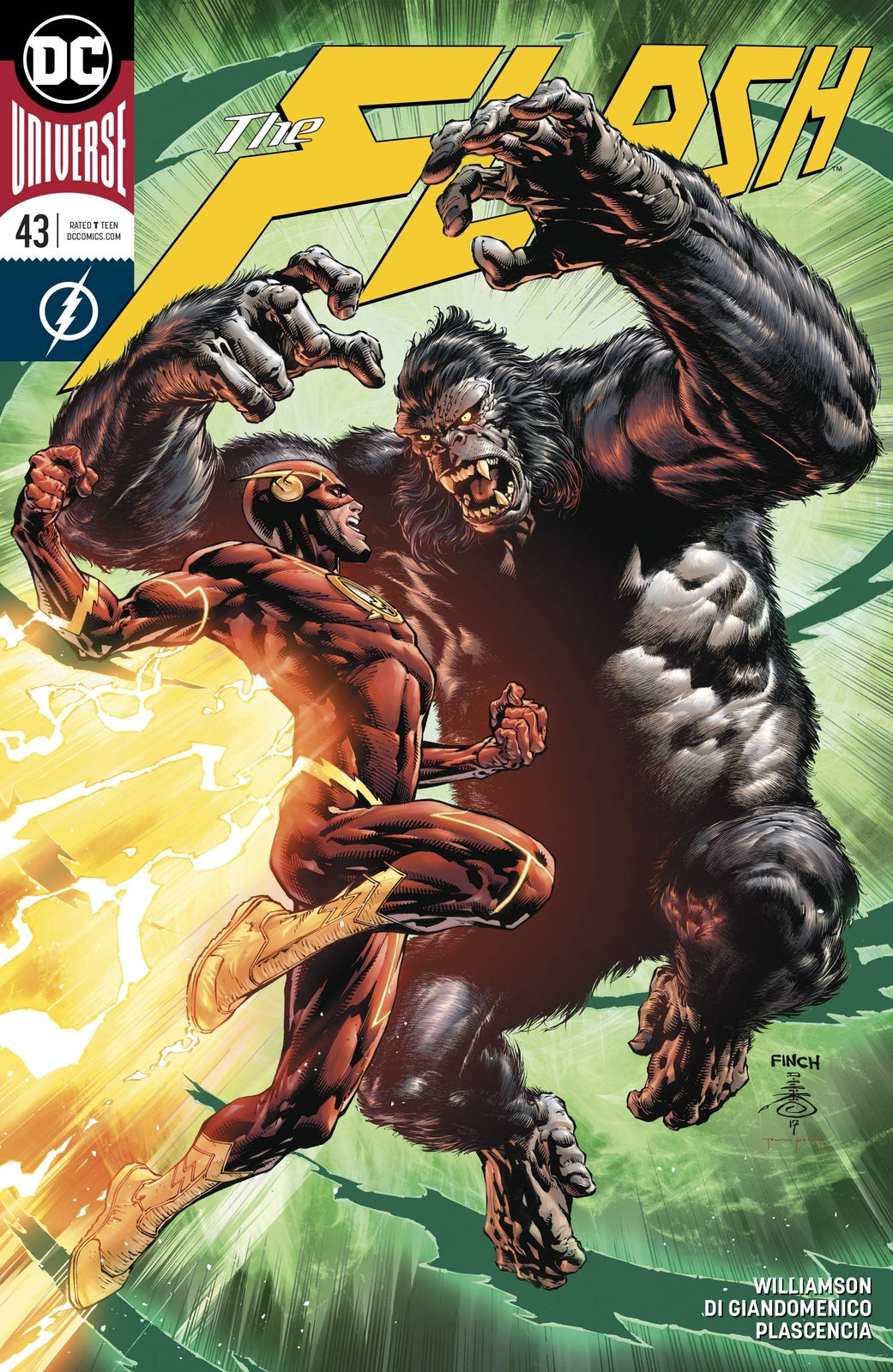 FLASH #43 VARIANT DC NM