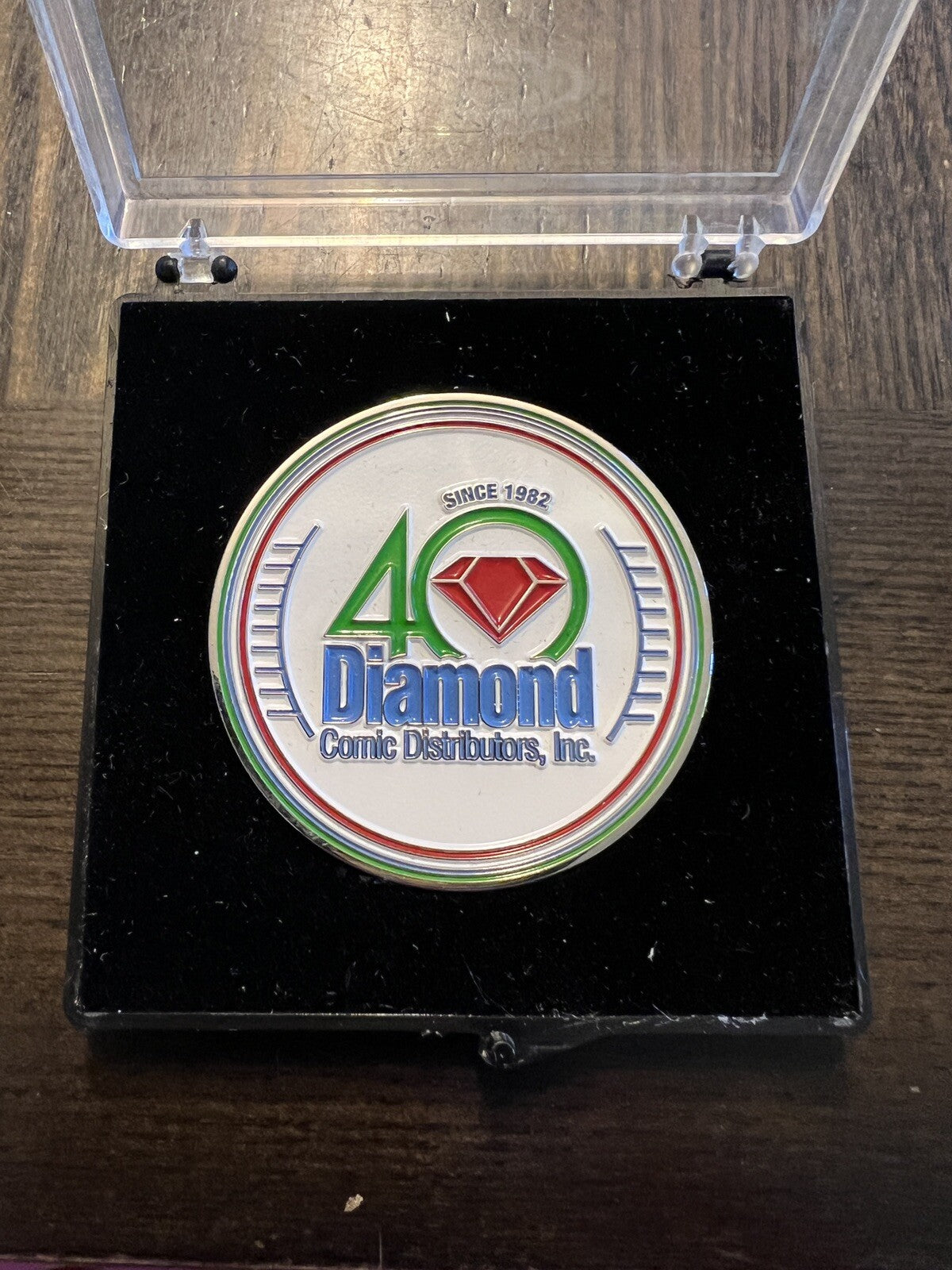 DIAMOND COMICS 40th ANNIVERSARY RETAILER THANK YOU COLLECTIBLE COIN #1776