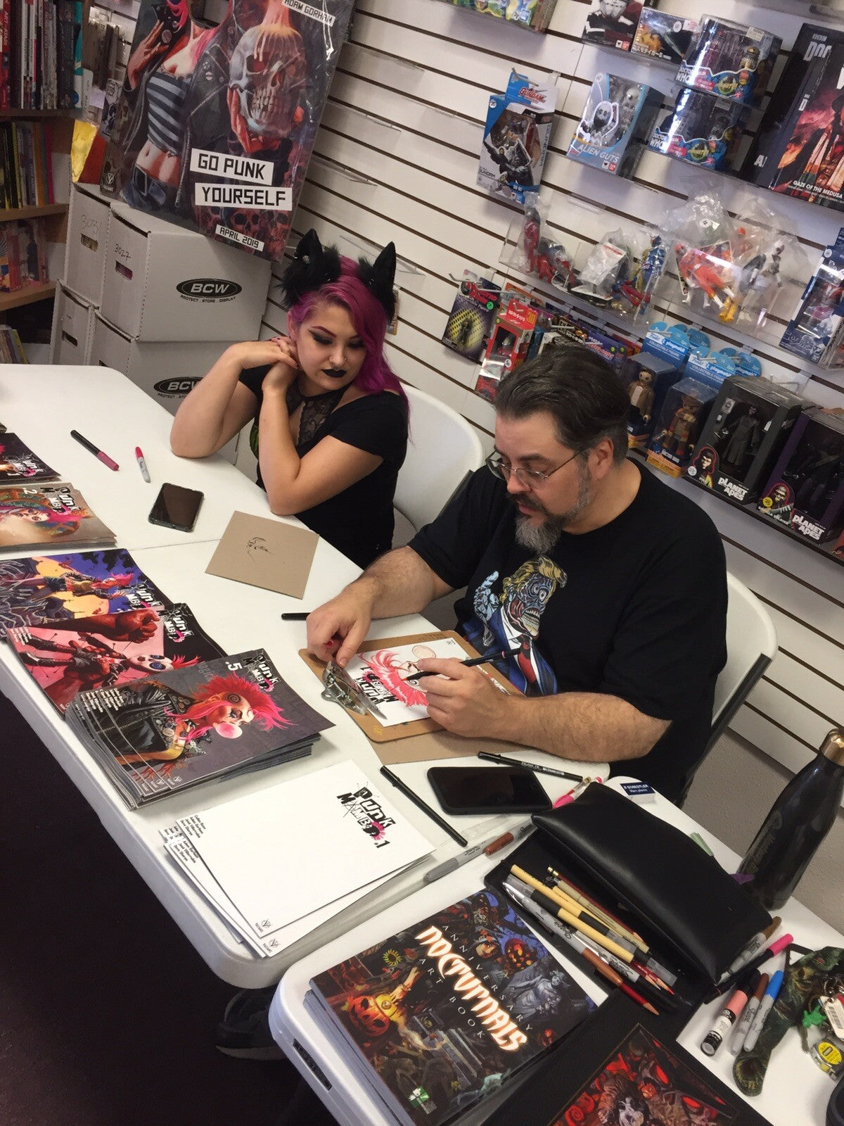 PUNK MAMBO #5 SIGNED by DAN BRERETON NM VALIANT 2019