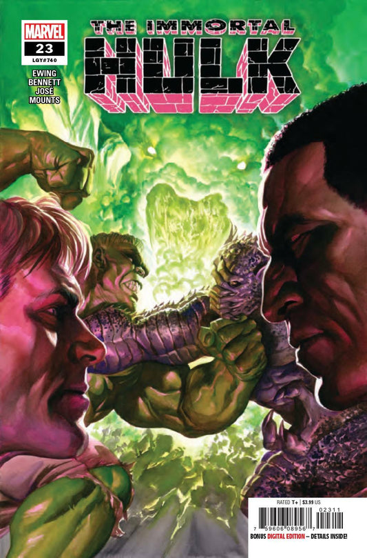 IMMORTAL HULK #23 MAIN COVER ALEX ROSS NM MARVEL 2019 1ST PRINT