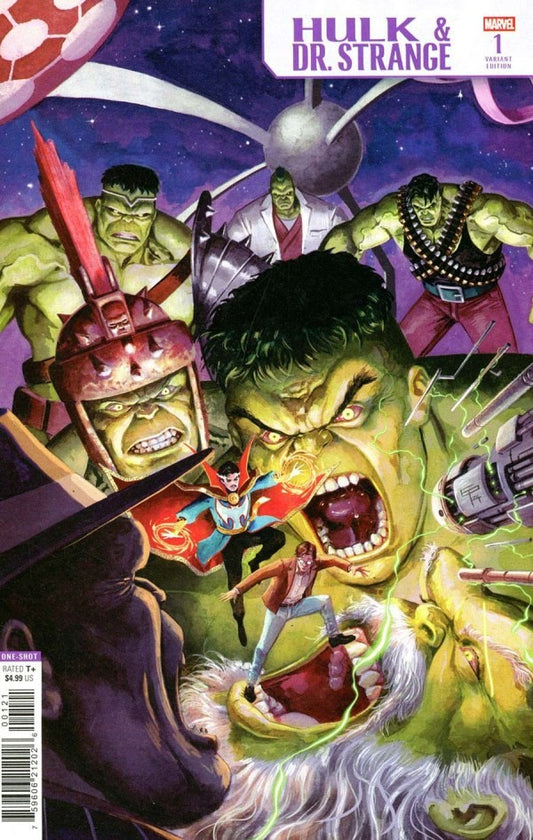 HULK AND DOCTOR STRANGE #1 NM 1ST PRINT PERALTA VARIANT MARVEL COMICS 2025