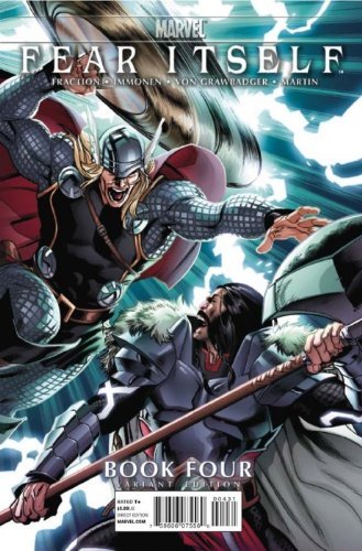 FEAR ITSELF #4 STUART IMMONEN INCENTIVE VARIANT FRACTION NM 1ST PRINT