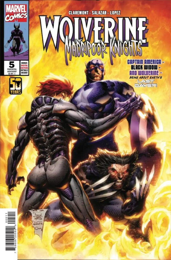 WOLVERINE MADRIPOOR KNIGHTS #5 MAIN COVER MARVEL COMICS 2024