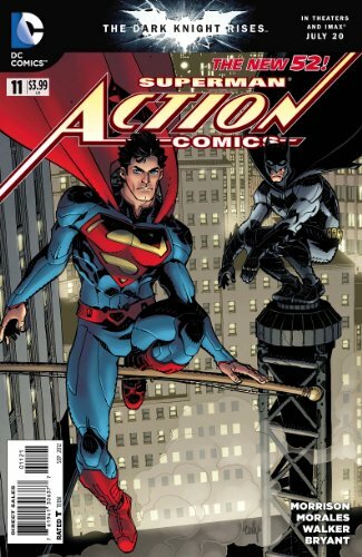 ACTION COMICS #11 CULLY HAMNER VARIANT MORRISON DC  NM FIRST PRINT