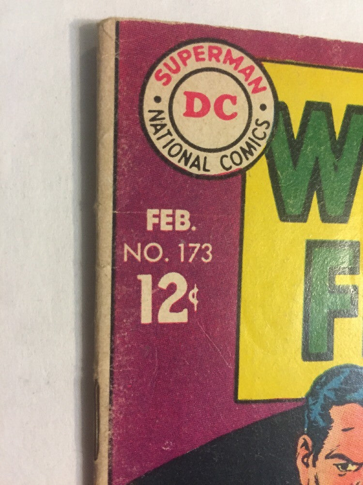 WORLD'S FINEST #173 MID-GRADE SILVER VG 4.0 1968 1st SILVER AGE TWO-FACE BATMAN