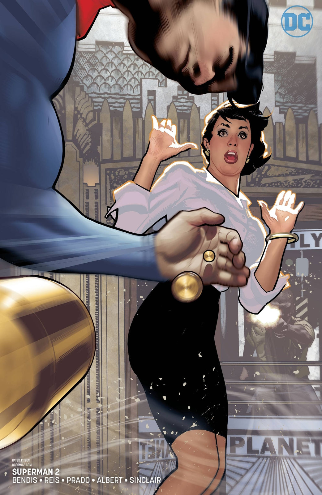 SUPERMAN #2 HUGHES VARIANT DC NM FIRST PRINT 2018