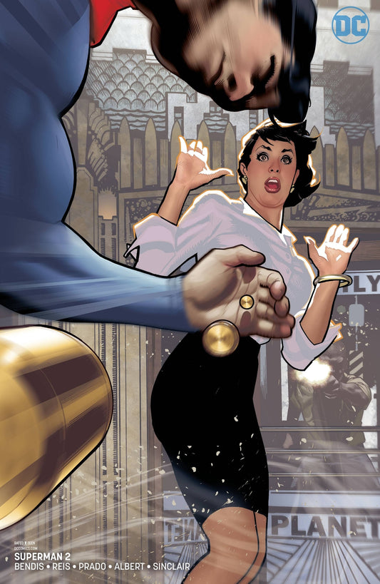 SUPERMAN #2 HUGHES VARIANT DC NM FIRST PRINT 2018