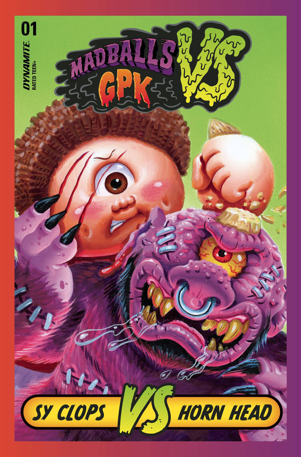 MADBALLS VS GARBAGE PAIL KIDS #1 DYNAMITE MAIN VARIANTS YOU PICK!