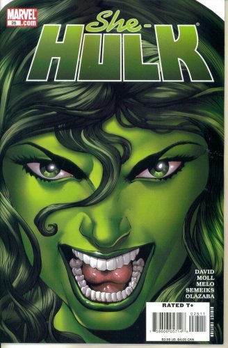 SHE-HULK #25 : THE WHOLE HERO THING PART ONE MARVEL COMICS PETER D NM 1ST PRINT