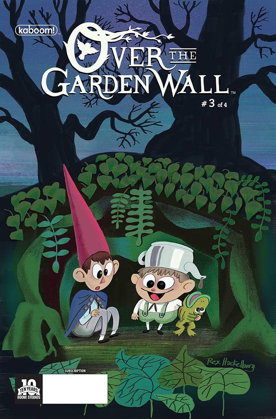 OVER THE GARDEN WALL ORIGINAL  MINI-SERIES #3 SUBSCRIPTION VARIANT BOOM 2015