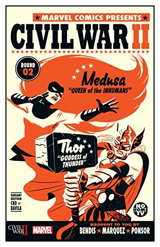 CIVIL WAR II #2 CHO VARIANT MARVEL S MARVEL NM 1st PRINT