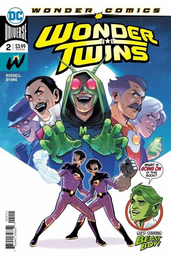 WONDER TWINS #12 MAIN COVER DC COMICS 2019