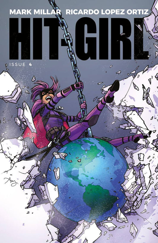 HIT-GIRL #4 COVER A REEDER  IMAGE NM