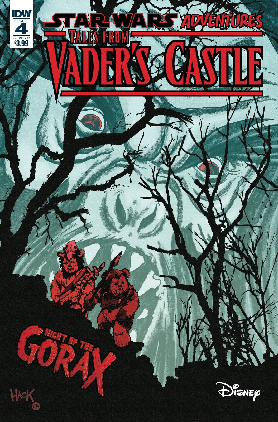 STAR WARS TALES FROM VADERS CASTLE #4 OF 5 COVER B HACK IDW NM FIRST PRINT